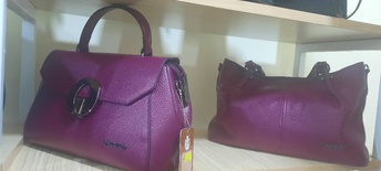 Pure leather handbag II